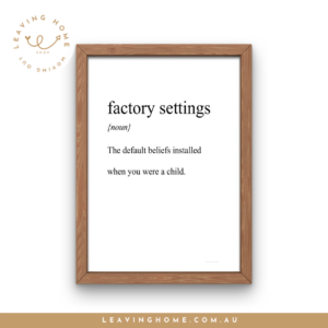 FACTORY SETTINGS